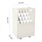 Adiroffice White, MDF Wood, 15.25 in W, 24.75 in L, 13.25 in D ADI624-WHI-MK - alternate 4